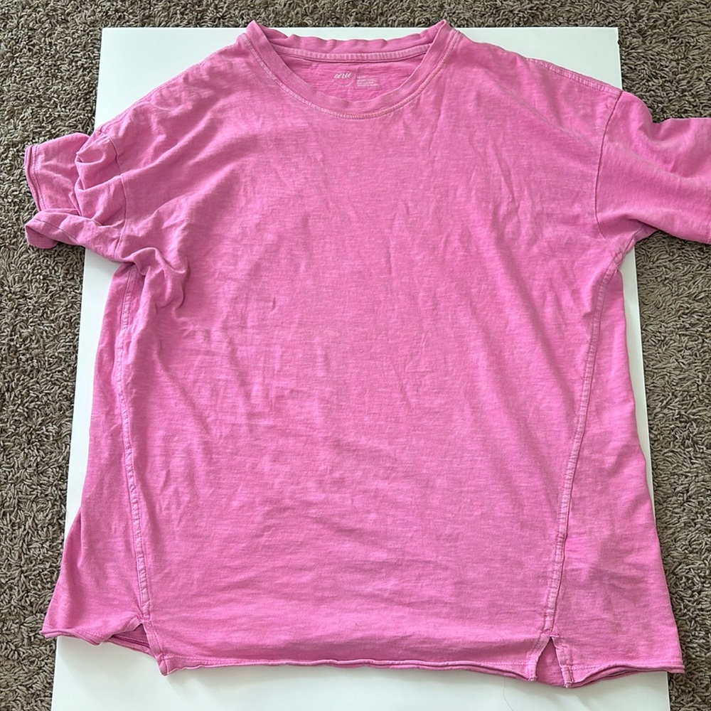 Pink Oversized Aerie Tshirt